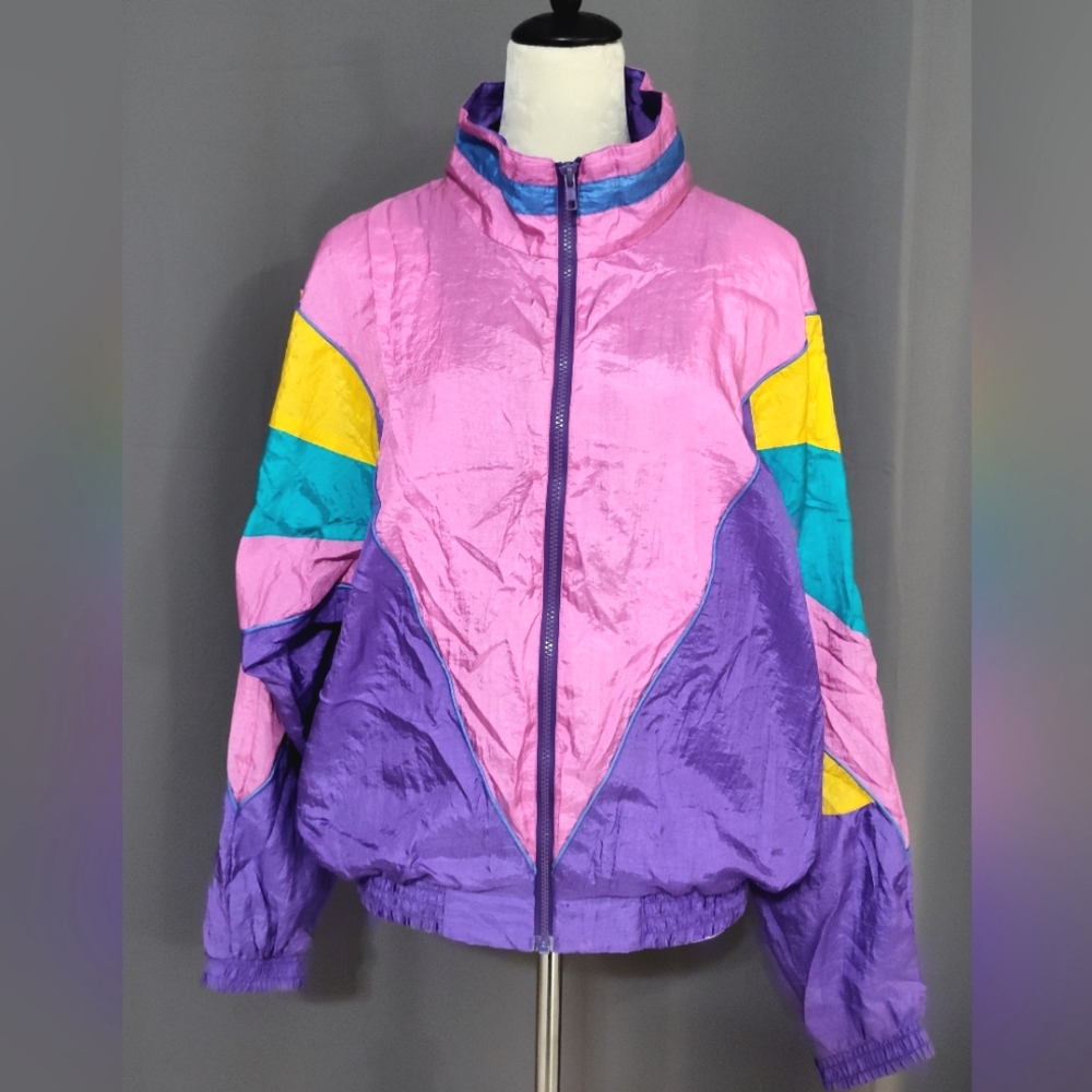 Vintage Olympic exposure windbreaker size M
